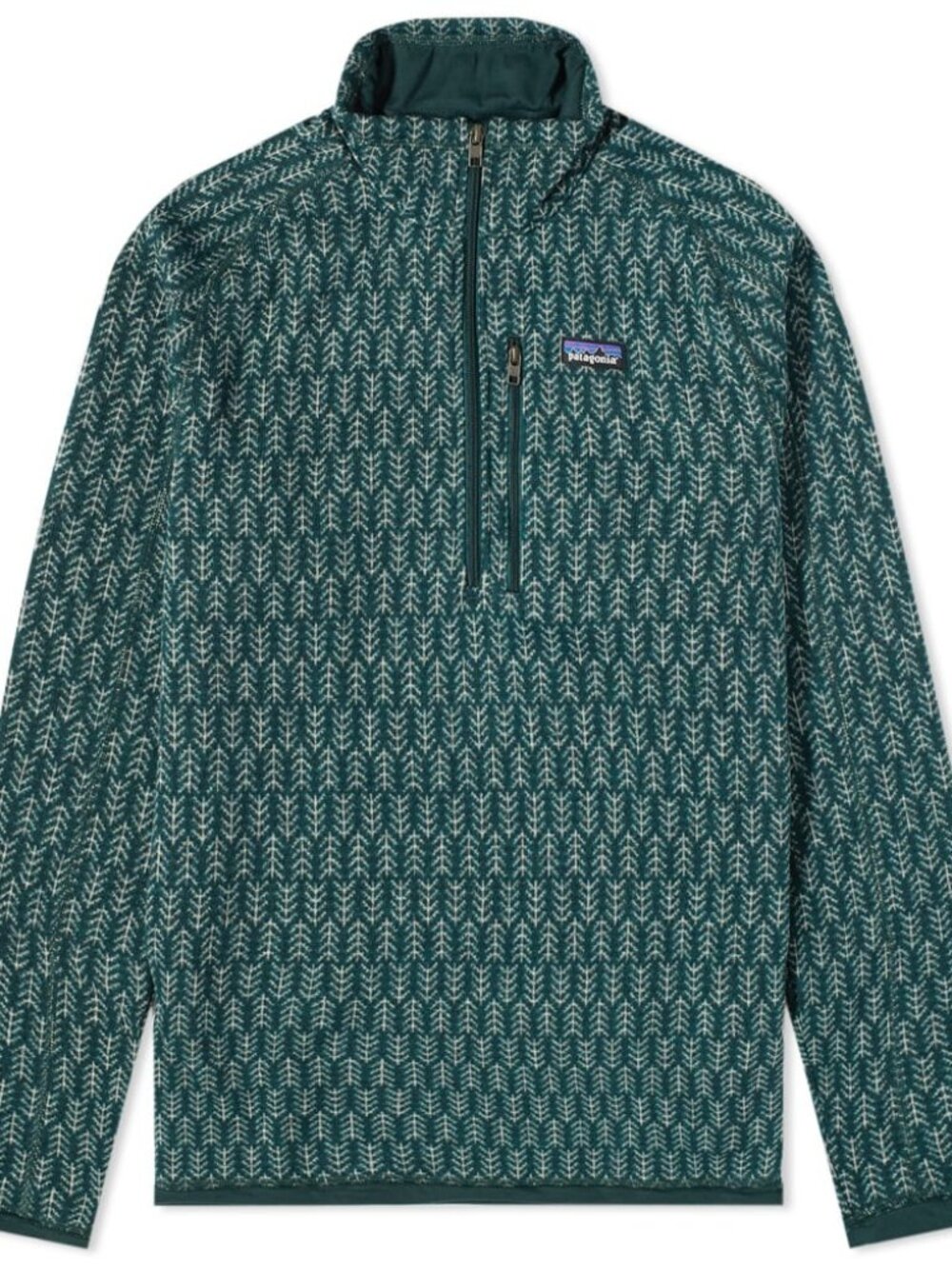 Patagonia Better Sweater 1/4 Zip Pine Knit Northern Green Size L NWT